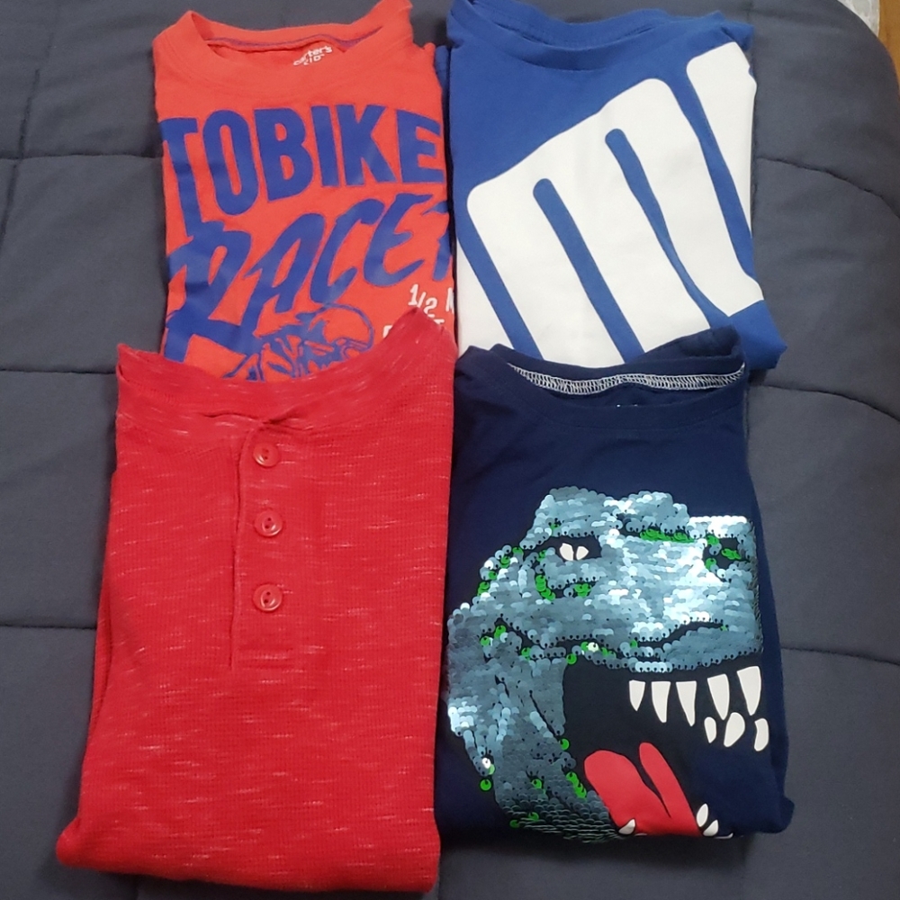 Boy's long sleeves t-shirt bundle